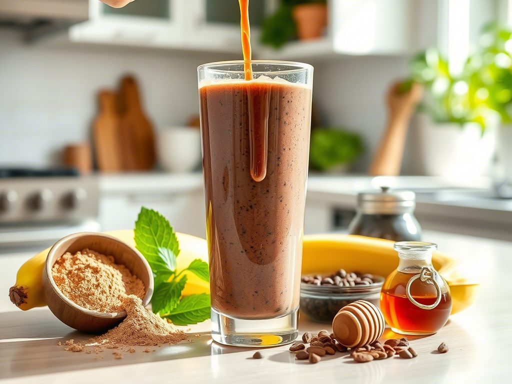 Receta con ingredientes naturales